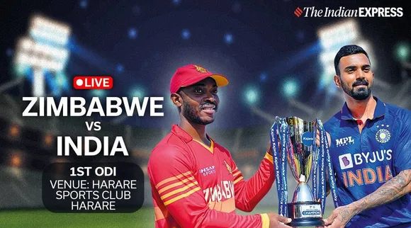 IND vs ZIM 1st ODI Live Score Updates in tamil