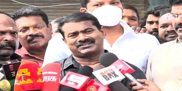 சிவாஜி சிலையை அரசு திறக்கவில்லை என்றால் நானே திறப்பேன் - சீமான்