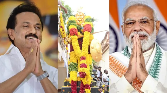 puli thevar 307th birthday, Modi-Stalin Wishes