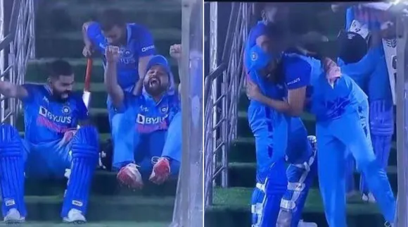 Cricket video news in tamil: Rohit - Kohli wild celebration after Pandya hits winning boundary