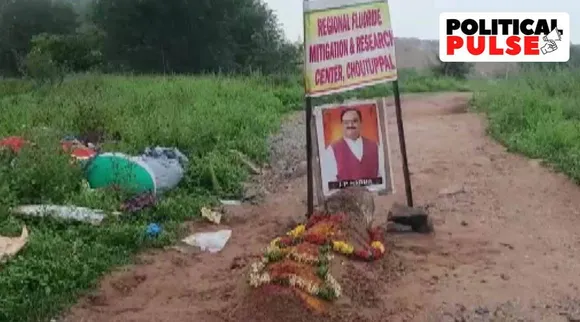 j p nadda grave, telangana bjp, telangana j p nadda grave, nadda grave video, indian express" />