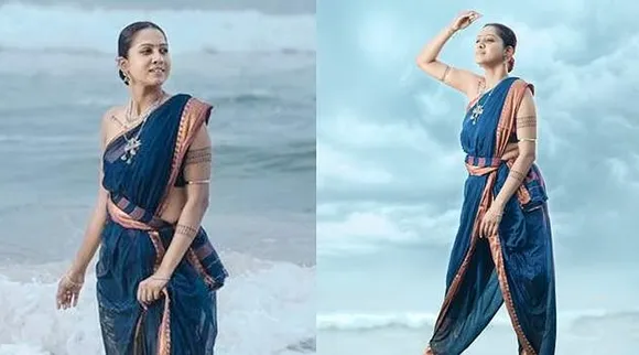 பூங்குழலியாக மாறிய நியூஸ் ரீடர் லாவண்யா: வைரல் போட்டோஸ்