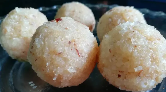 தித்திக்கும் தீபாவளிக்கு தேங்காய் லட்டு.. 10 நிமிடத்தில் செய்ய ரெசிபி இதோ!