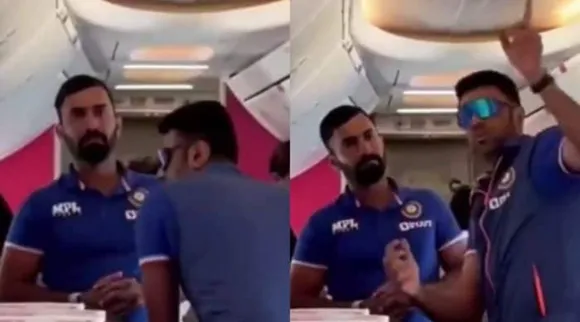 Cricket video news in tamil: Ashwin Giving Batting Tips to DK