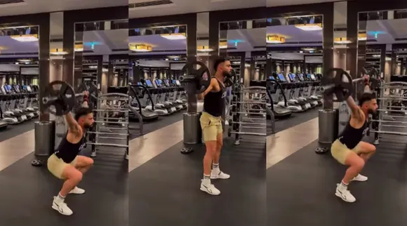 Watch: Kohli impresses with his fitness moves; captured by Surya Kumar Tamil News