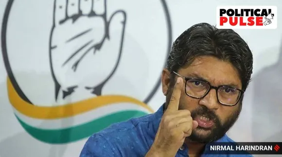 Jignesh Mevani, Jignesh Mevani interview, Jignesh Mevani news, Jignesh Mevani Vadgam, Jignesh Mevani gujarat elections, gujarat assembly elections, Dalit atrocities, gujarat government, AAP Gujarat, alpesh thakor, hardik patel, bjp gujarat, gujarat congress, aimim gujarat elections, indian express news, political pulse