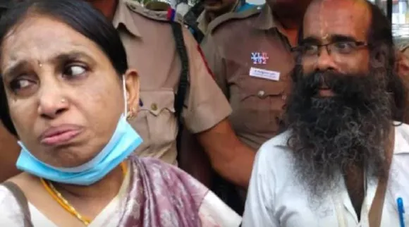வேலூர் சிறையில் இருந்து விடுதலையான முருகன், திருச்சி மத்திய சிறை சிறப்பு முகாமில்.... கண்ணீருடன் நளினி