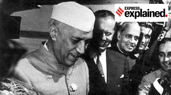 Kashmir, integration, accession, காஷ்மீர், காஷ்மீர் இணைப்பு, பாகிஸ்தான், பாஜக, நேரு, மவுண்ட்பேட்டன் பிரபு, லியாகத் அலி கான், கரன் சிங், Pakistan, BJP, Nehru, Karan Singh, Mountbatten, express explained, current affairs