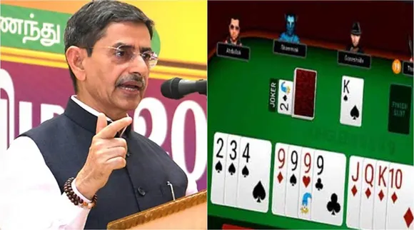 online rummy ban bill, online rummy ban bill send to back, RN Ravi, Tamil Nadu Governor RN Ravi