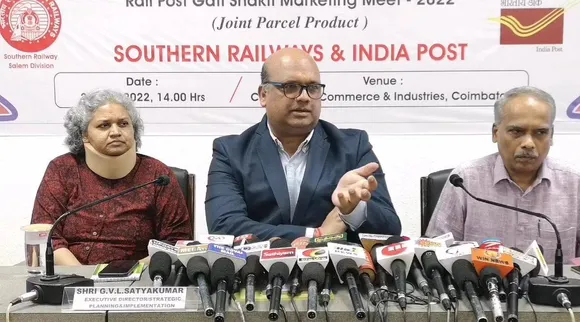 railway, postal department, railway postal parcel service, Tamilnadu, indian railway