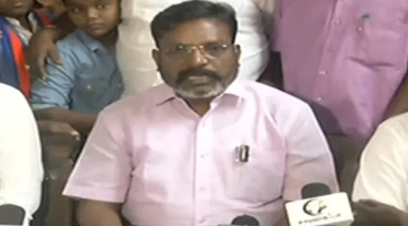 அ.தி.மு.க-வை கரைய விட்டுவிட்டார் இ.பி.எஸ் - திருமாவளவன் விமர்சனம்