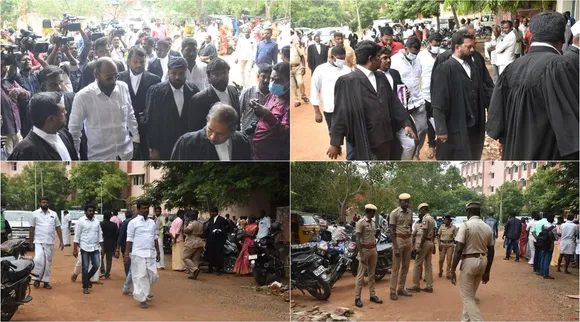 Ramajayam murder case, Tiruchirappalli, KN Nehru Brother Ramajayam murder case, Rowdies produced in court by police, Tamilnadu news, ராமஜெயம் கொலை வழக்கு, கே என் நேரு தம்பி ராமஜெயம் கொலை வழக்கு, tamil news, tamilnadu news