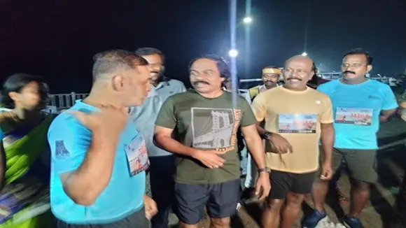 Kanyakumari- Nagercoil 21 km marathon was held today