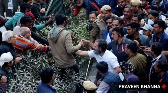 Bharat jodo yatra, Delhi bharat jodo yatra, Bharat jodo yatra update, ராகுல் காந்தியின் பாரத் ஜோடோ யாத்திரை, பட்டதாரி, டெய்லர், ஆர்வமான பார்வையாளர்கள், காங்கிரஸ், டெல்லி பாரத் ஜோடோ யாத்திரை, rahul gandhi, rahul gandhi bharat jodo yatra, Delhi latest news