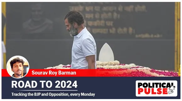 Road to 2024 Rahul Gandhis stopover at Vajpayee memorial A new foot forward