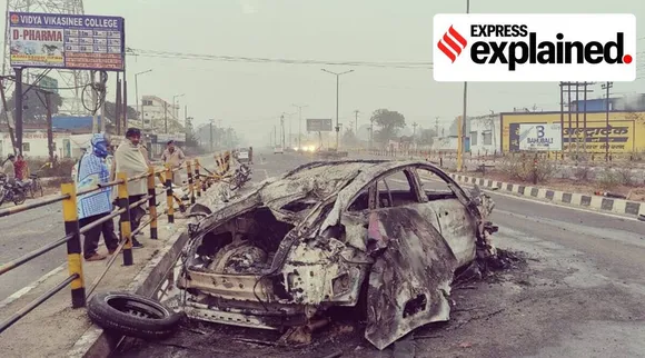 Cricketer Rishabh Pant car catches fire after accident explained in tamil