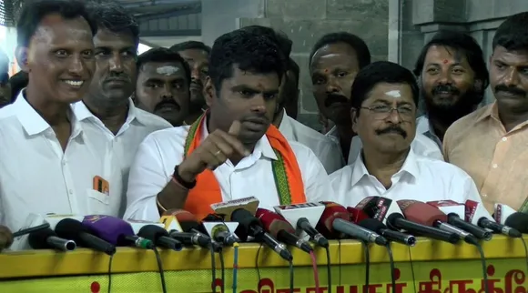 BJP state president Annamalai challenges the DMK government on the issue of North State workers