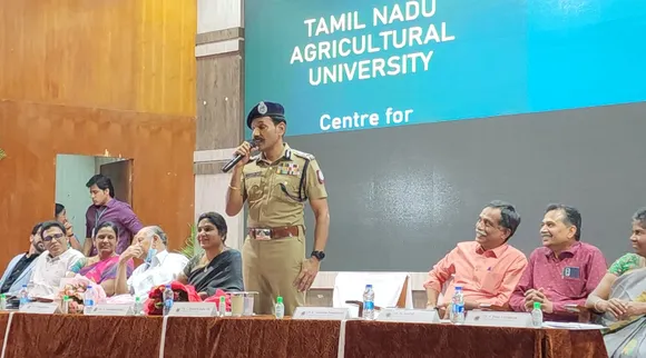 வேளாண் பல்கலை. நிகழ்ச்சி; மாணவர்களுடன் கலந்துரையாடிய டி.ஜி.பி சைலேந்திர பாபு