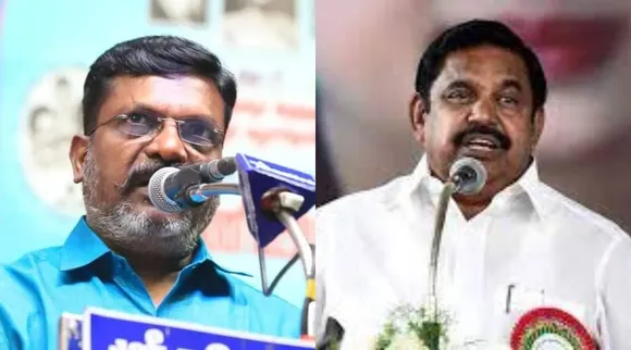 'வலுவான ஆளுமைக்குச் சான்று'- எடப்பாடி பழனிசாமிக்கு தொல். திருமாவளவன் திடீர் வாழ்த்து