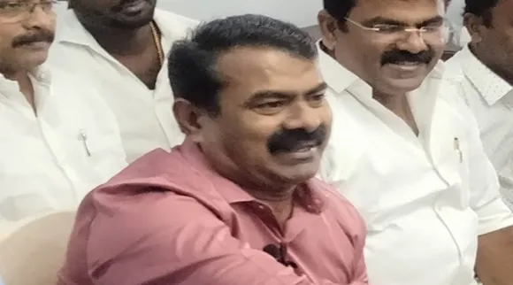Seeman questioned in Nagercoil why the karunanithi pen memorial in the sea