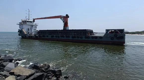 Commencement of Chennai to Puducherry cargo ship service Tamil News