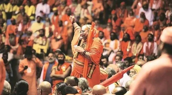 Chhattisgarh-padyatra-ends-saints-demand-‘Hindu-Rashtra