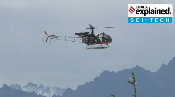 Cheetah, crash, HAL, Hindustan Aeronautics Ltd, helicopter, ageing, LUH, Indian Express, Express Explained