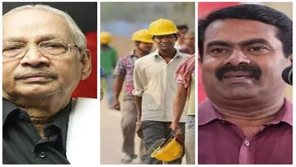 K Veeramani Seemans opinion on the issue of North Indian workers