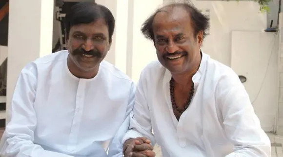 Rajinikanth and Vairamuthu