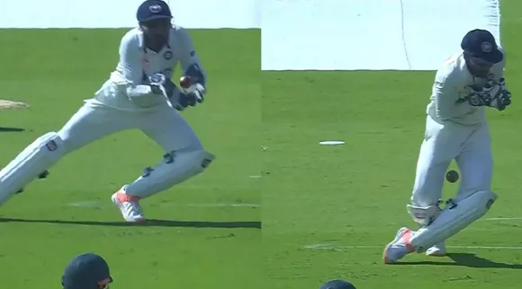 Cricket video: KS Bharat drops simple catch Travis Head in IND vs AUS 4th test Tamil News