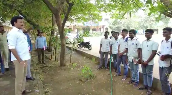 Tamil Nadu +2  exam begins today: Minister Anbil Mahesh greets students in Trichy