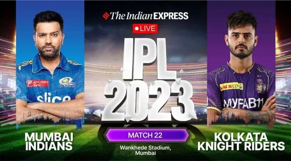 IPL 2023 MI KKR