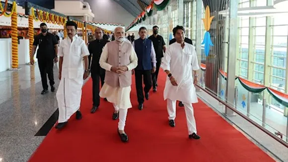 Prime Minister Narendra Modi said that India grows when Tamil Nadu grows