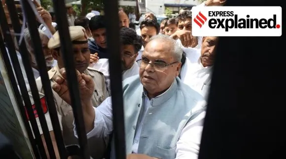 Delhi Police denies Satya Pal Malik detained What is the Reliance insurance scam case he is linked to