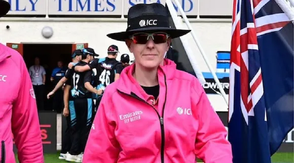 Kim Cotton becomes first woman on-field umpire, NZ vs SL Tamil News