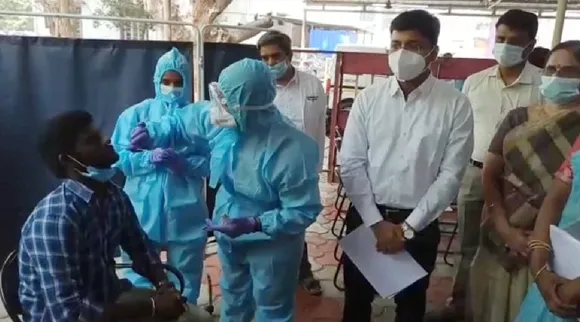 coimbatore: Rehearsal at Coimbatore government hospital to protect covid patients Tamil News