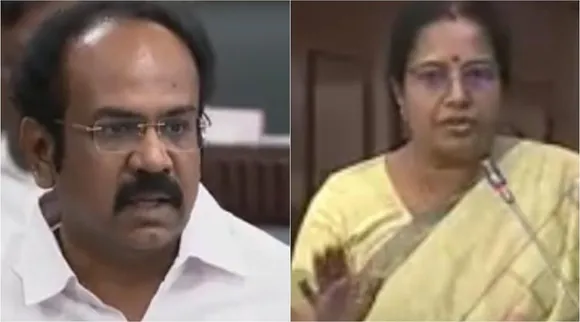 TN Assembly, Coal mines issues, Thangam Thennarasu vs Vanathi Srinivasan debates, சாத்தான் வேதம் ஓதுகிறது... தனியாருக்கு தாரைவார்ப்பது பற்றி பா.ஜ.க பேசுகிறது, தங்கம் தென்னரசு தாக்கு, வடசேரி, மைக்கேல்பட்டி, சேத்தியாத்தோப்பு கிழக்கு, பாஜக, வானதி சீனிவாசன், TN Assembly Thangam Thennarasu, Vanathi Srinivasan