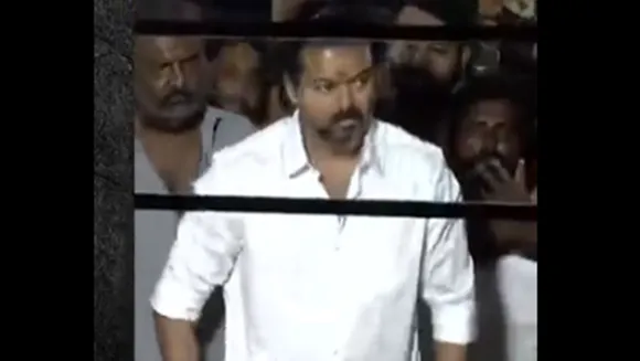 Actor Vijay paid tribute to actor Mano Bala