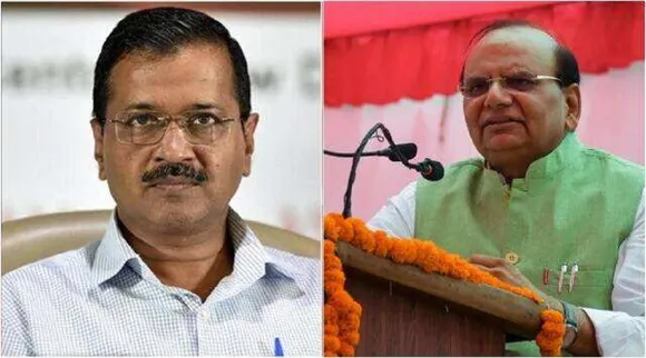 Kejriwal and Saxena
