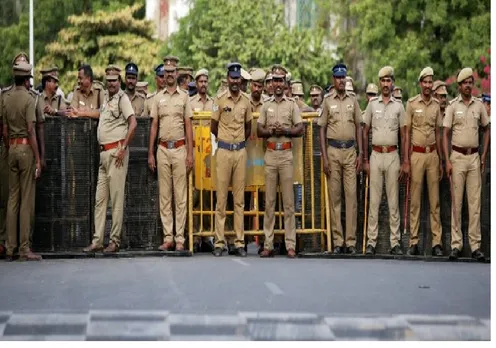 சிறப்பு படை காவல்துறையினர் 7 பேர் பணியிடை நீக்கம்