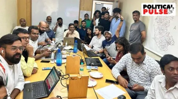 Karnataka, Karnataka poll results, Congress Karnataka, கர்நாடகா தேர்தல், காங்கிரஸ், சசிகாந்த் செந்தில், PayCM, CM Bommai, BJP karnataka, Congress campaign, Indian express