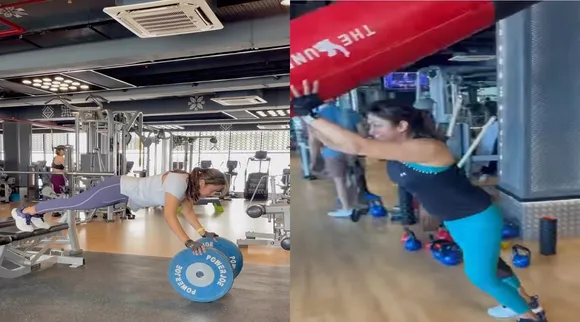 Jyotika gym work out