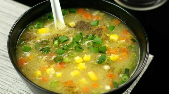 Sweet corn soup recipe