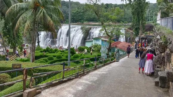 Tilparapu waterfall announcement banner goes viral