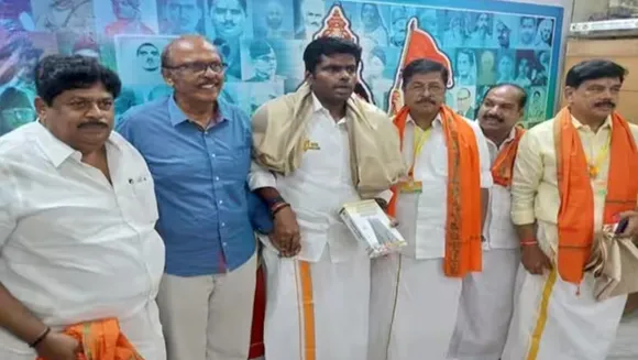 Lyricist Kannadasans son joins BJP