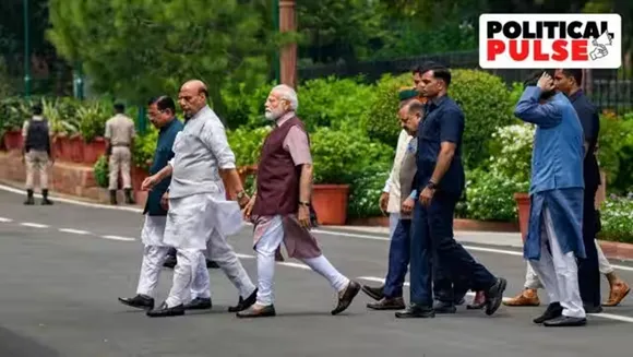 Silent on Manipur PM takes on Oppn at BJP meet INDIA also in East India Company Indian Mujahideen PFI