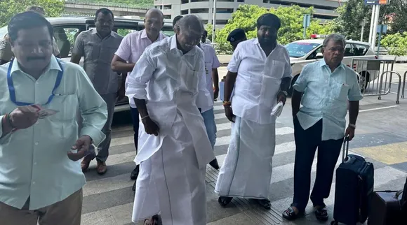 Rangaswamy Participating in BJP alliance meeting, Rangaswamy in Delhi, டெல்லியில் ரங்கசாமி, பா.ஜ.க கூட்டணி ஆலோசனையில் ரங்கசாமி பங்கேற்பு, Rangaswamy, Puducherry, BJP alliance meeting in in Delhi