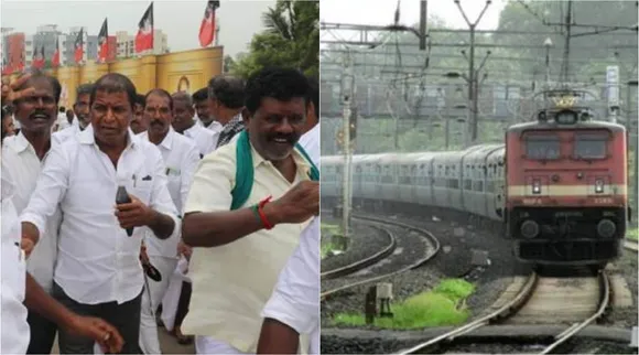 AIADMK grand conference in Madurai, Leaders arranged special trains for cadres to participate, AIADMK, Edappadi K Palaniswami மதுரையில் அ.தி.மு.க. மாநாடு, சென்னையில் இருந்து சிறப்பு ரயில் ஏற்பாடு, அதிமுக தலைவர்கள், எடப்பாடி பழனிசாமி, AIADMK grand conference, AIADMK Leaders arranged special trains to Madurai for cadres