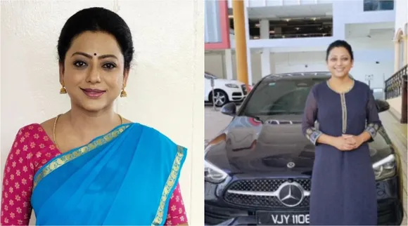 Baakiyalakshmi serial Actress Suchitra, Actress Suchitra buys latest model Benz car, Baakiyalakshmi serial, Suchitra buys latest model Benz car, Actress Suchitra achieves in real life, நிஜ வாழ்விலும் கெத்து காட்டிய பாக்யா, லேட்டஸ்ட் மாடல் பென்ஸ் காருடன் சுசித்ரா போட்டோஸ், பாக்கியலட்சுமி சீரியல், விஜய் டிவி, நடிகை சுசித்ரா, Baakiyalakshmi, vijay tv, Suchitra buys new car, suchitra achieves in real life like baakiyalakshmi serial character