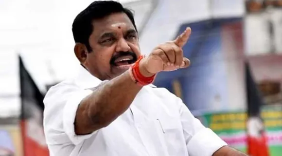 edappadi k. palaniswami angry speech reporter at Delhi reason in tamil